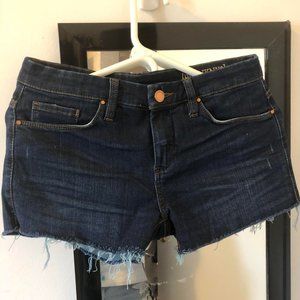 BLANK NYC Dark Denim Shorts